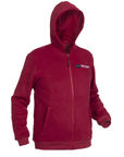 Heated Hoodie - Men | Dual Heating - Burgundy